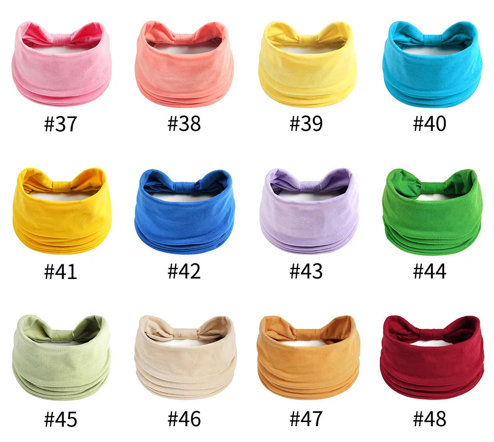 Bohemian European and American Sports Headband Women's Wide Yoga Elastic Running Hair Accessories Headwear