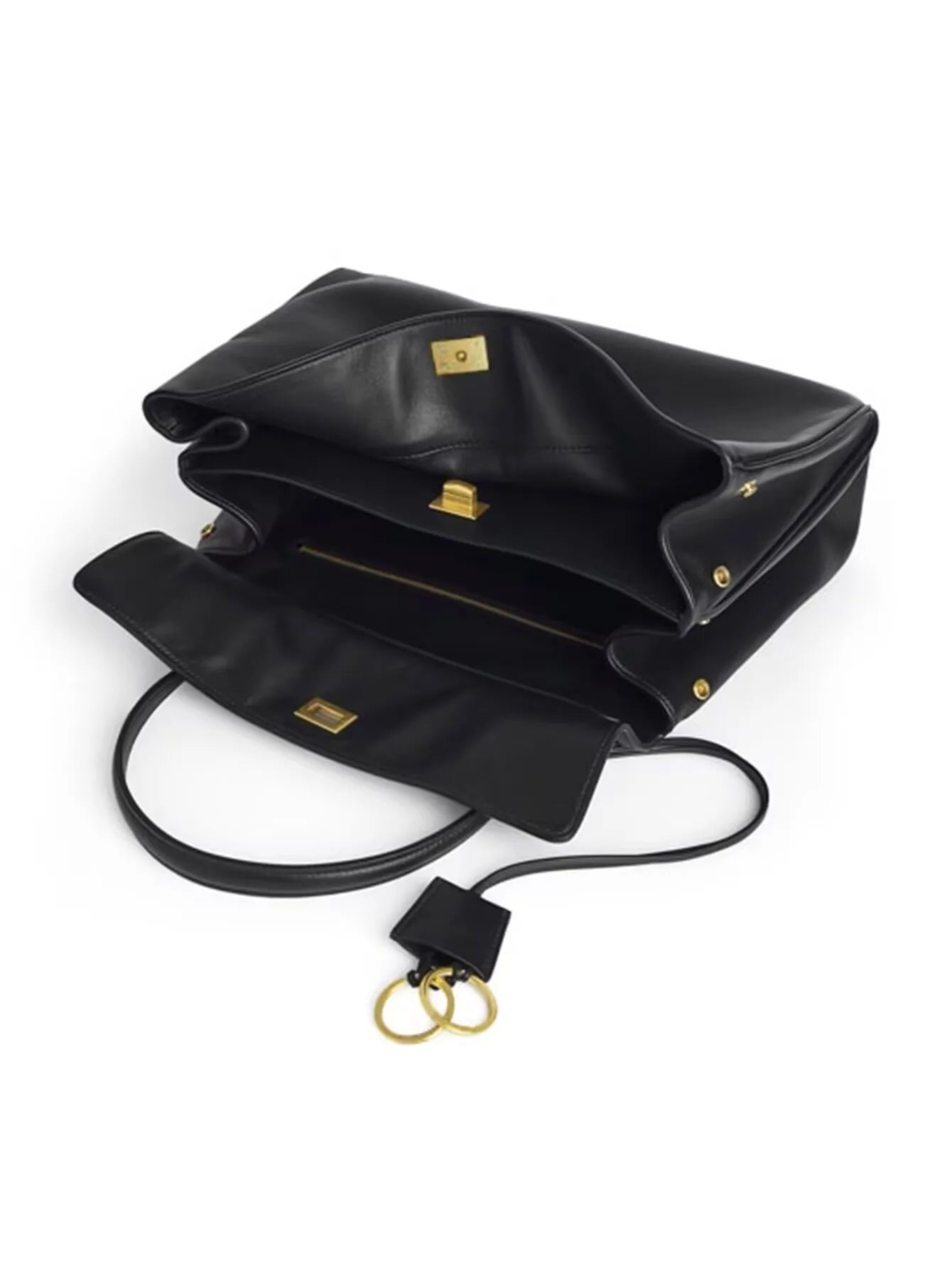 Woman Bags 2025 Luxury Brand Rodeo Spring Autumn Genuine Leather Women Totes Commute Gold Buckle Women Shoulder HandBags