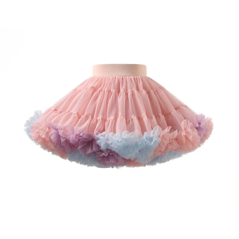 Baby Girl Princess Skirt Thud Skirt Girls Skirt Soft Gauze Skirt Mesh Cake Skirt