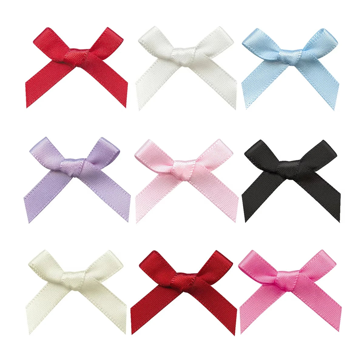 18 piece set of women's hair accessories, colorful ribbons, bows, hair clips, fashionable, sweet, cute hair claw straps, lace el