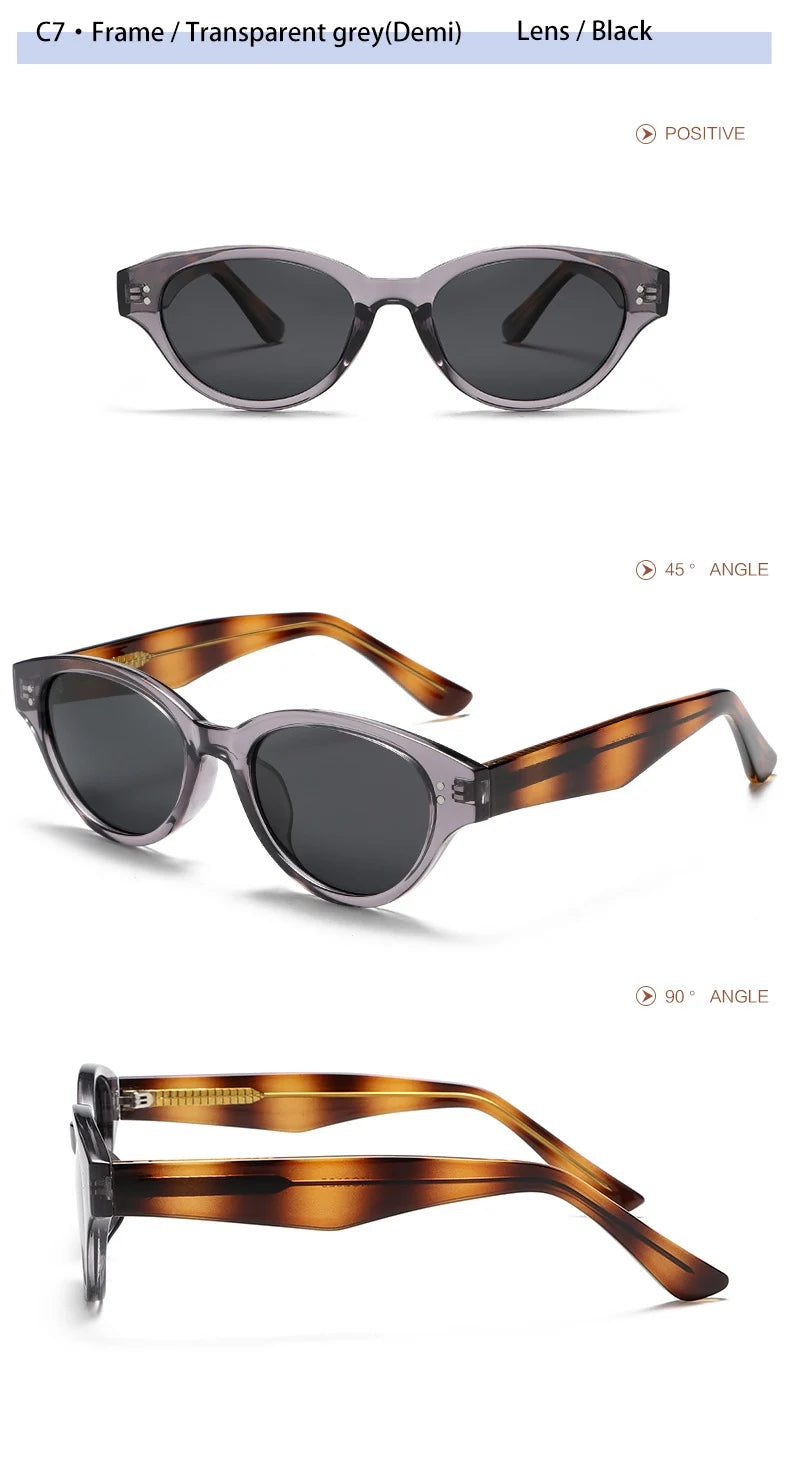 O-Q CLUB Women's Sunglasses Eyepieces Sunglass Woman Men Sun Glasses in Trend Luxury Brands High Quality Zonnebril Dames Lunette