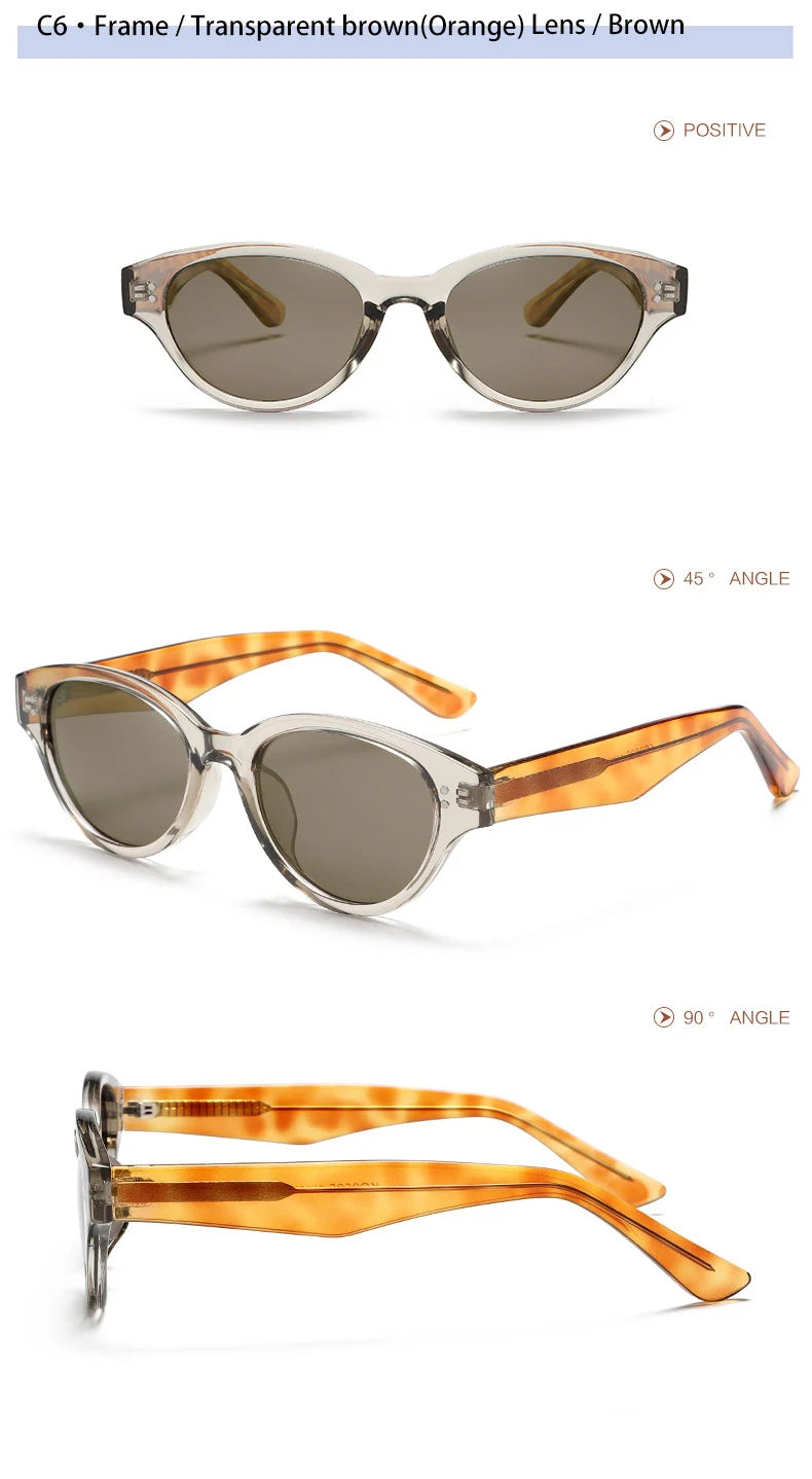 O-Q CLUB Women's Sunglasses Eyepieces Sunglass Woman Men Sun Glasses in Trend Luxury Brands High Quality Zonnebril Dames Lunette