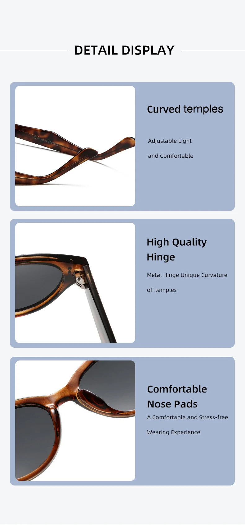 O-Q CLUB Women's Sunglasses Eyepieces Sunglass Woman Men Sun Glasses in Trend Luxury Brands High Quality Zonnebril Dames Lunette