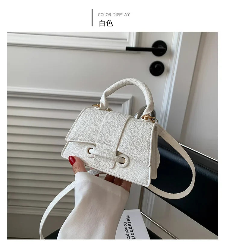Trend Shoulder Bags Womens Solid Advanced Crossbody Bag Shoulder Clutch Bag Fashion Mini Purse Shopping Cosmetic Storage Handbag
