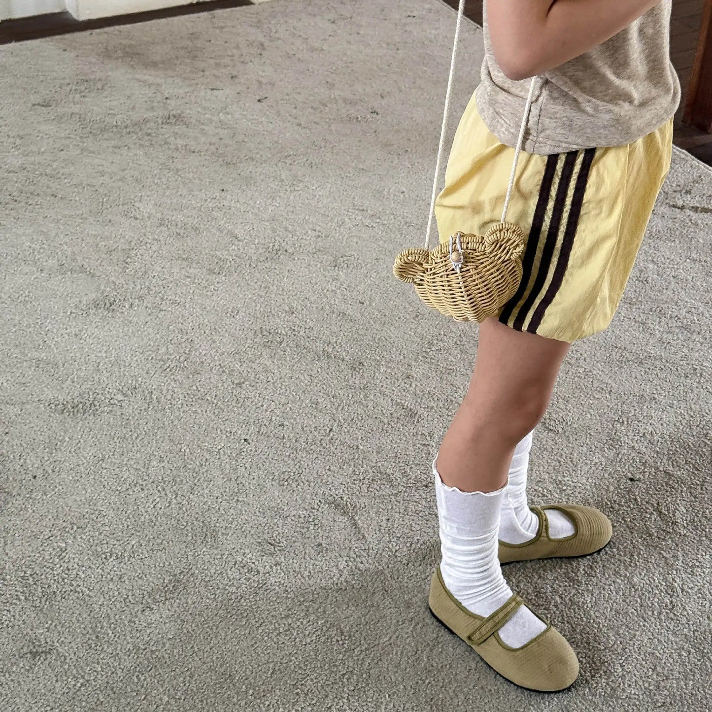 2025 Summer New Children Loose Shorts Girls Striped Shorts Cotton Breathable Boys Casual Pants Fashion Kids Clothes