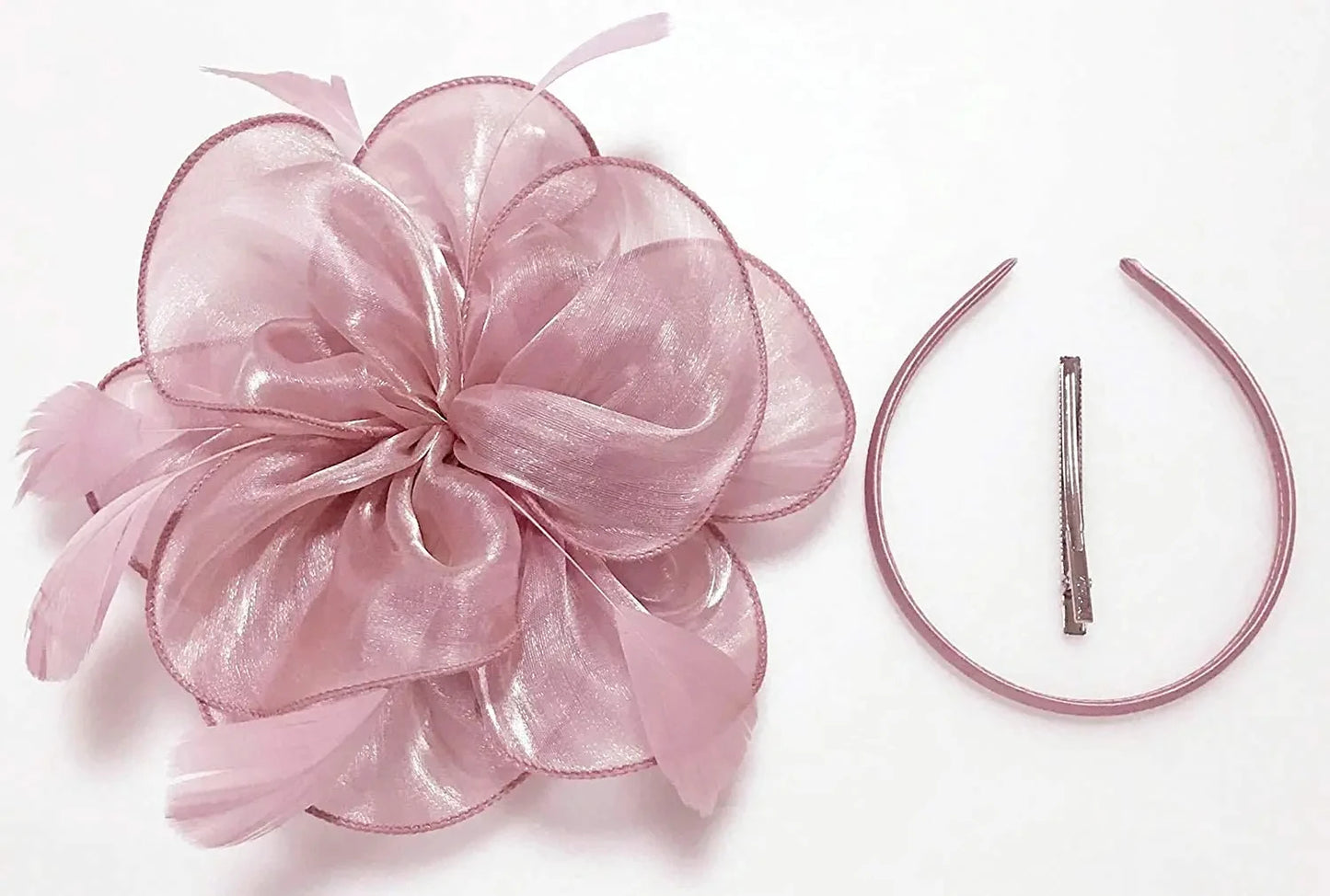Facinators Hats for Women Headwear Cocktail Tea Party Kentucky Derby Hat Weeding Hair Accessories Feather Church Hairbands New