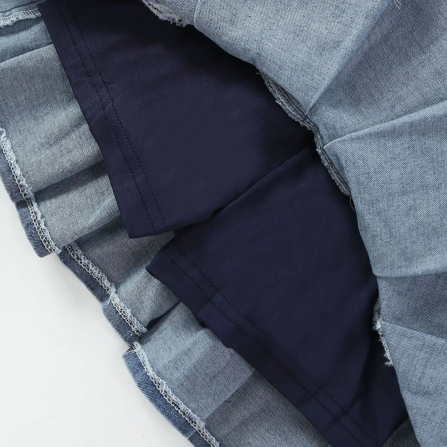 Baby Kids Denim Skirt Summer Fashion Casual All-match Blue A-line Skirt for Girls Elastic Waist Teen school Children Dance Skirt