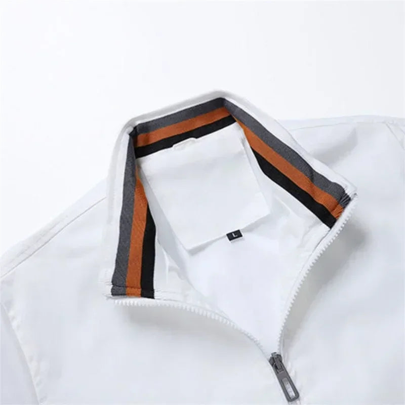 New, comfortable and high-quality casual jackets, men's autumn coats, windproof and rainproof sportswear, motorcycle jackets