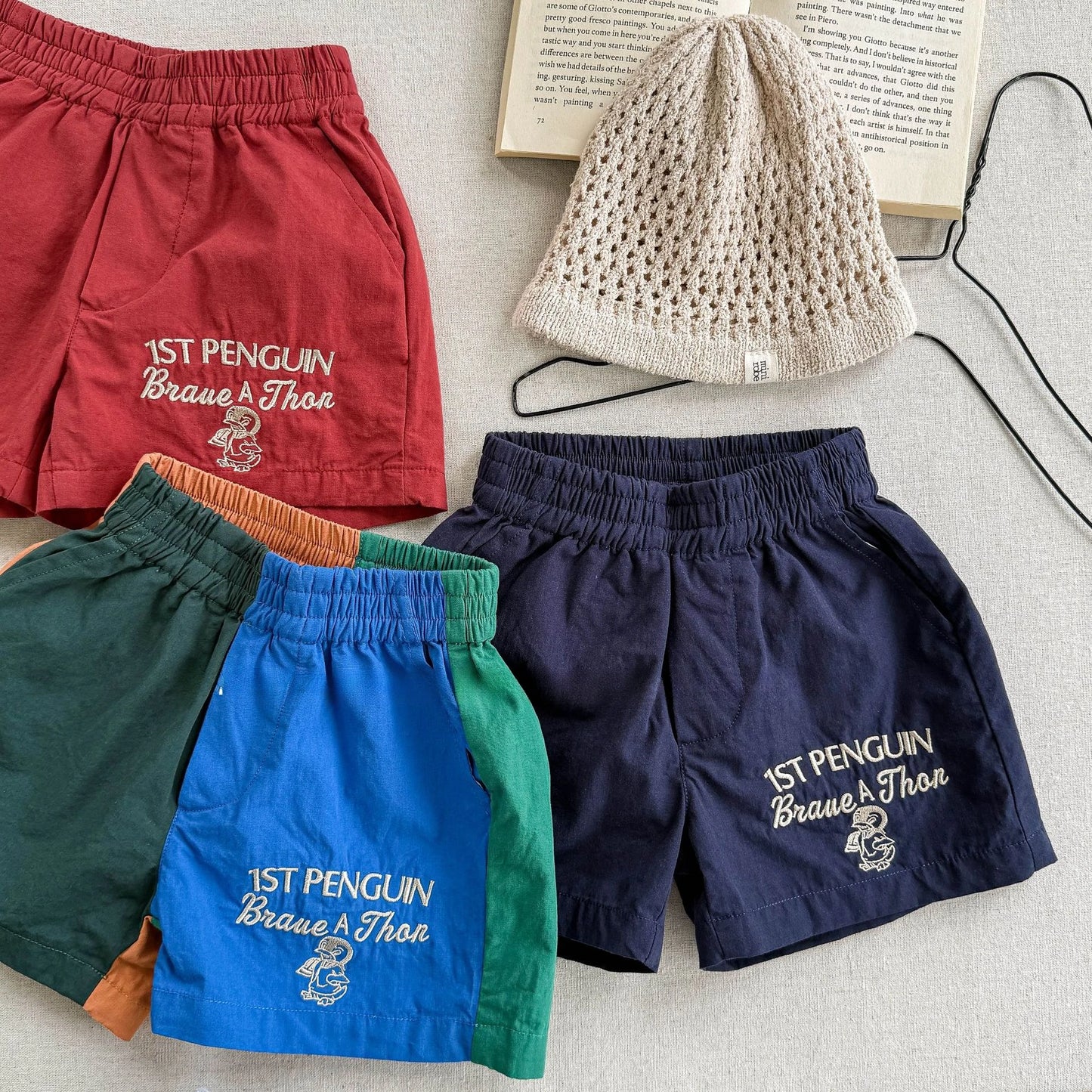 6093 Children's Pants 2025 Summer New Korean Quick-drying Shorts for Girls and Boys 1-7Year Kid's Shorts