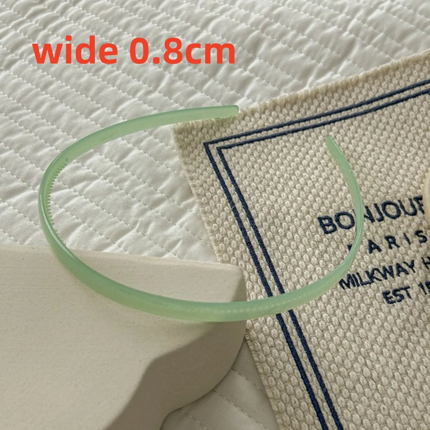 Plastic Translucent Hair Head Hoop Band Headband Women Hairband for girls Non-slip Tooth Hair Bands Headwear Hair Accessories