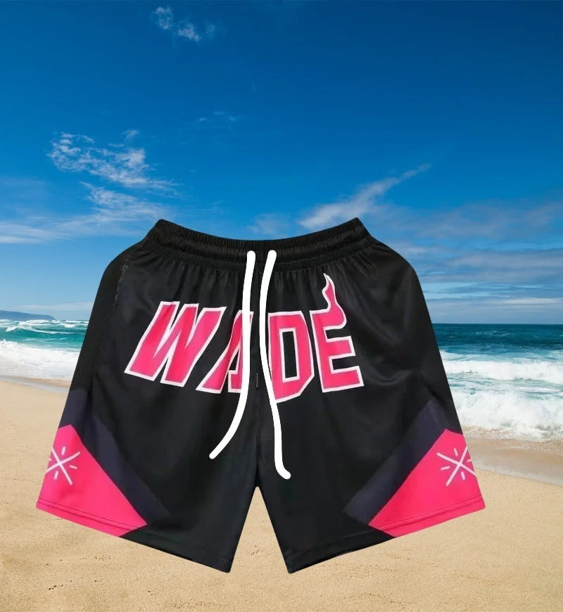 25 Hot Selling Wade Training Quick Drying American Basketball Shorts Gb10 Sports Loose Breathable Shorts For Adults And Children