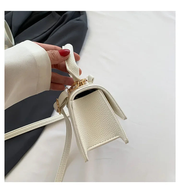 Trend Shoulder Bags Womens Solid Advanced Crossbody Bag Shoulder Clutch Bag Fashion Mini Purse Shopping Cosmetic Storage Handbag