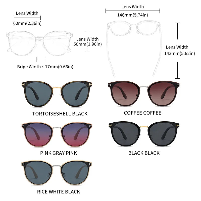 2025 GCV Polarized Lady Sunglasses Cat Eye Fashion Sun Glasses Luxury Woman Female Brand Ultralight Frame Tourism Party Leisu
