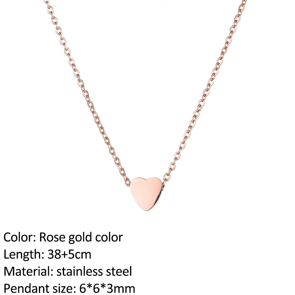 SUNIBI Fashion Stainless Steel Necklace for Woman Personality Infinity Cross Pendant Gold Color Necklaces on Neck Women Jewelry