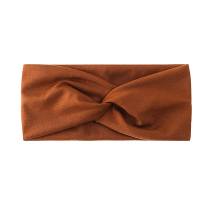 Pilates Elastic Hair Bands Yoga Headband Running Cycling Sweatband Turban Makeup Hair Hoop Makeup Headwrap Women