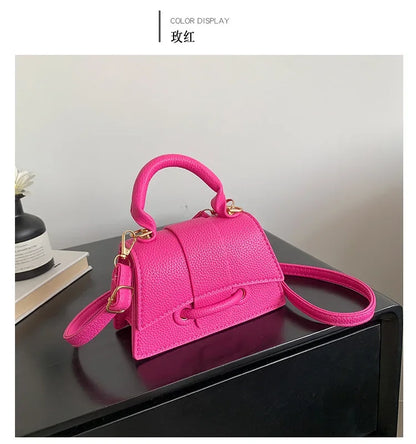 Trend Shoulder Bags Womens Solid Advanced Crossbody Bag Shoulder Clutch Bag Fashion Mini Purse Shopping Cosmetic Storage Handbag