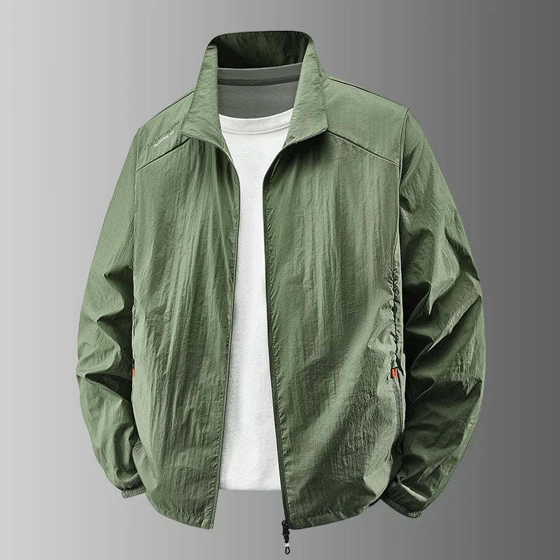 Summer Quick Drying Breathable Jacket Man Outdoor Ultra Thin Sunscreen Casual Skin Coats Fishing Climbing Hiking Anti UV Outwear