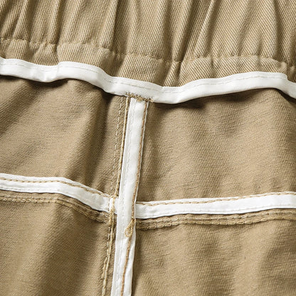 2025 Spring Summer New 190cm Big Tall Boy Extended Pants Man 115cm Pant Length Large Size Cotton Straight Leg Casual Pants