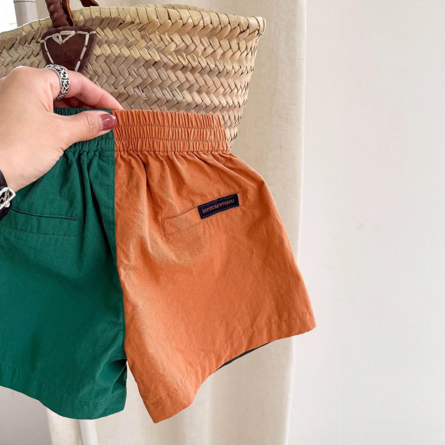 6093 Children's Pants 2025 Summer New Korean Quick-drying Shorts for Girls and Boys 1-7Year Kid's Shorts