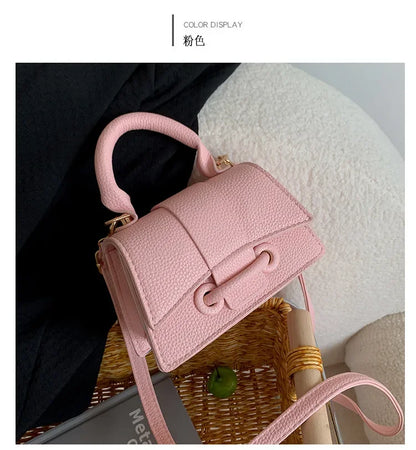 Trend Shoulder Bags Womens Solid Advanced Crossbody Bag Shoulder Clutch Bag Fashion Mini Purse Shopping Cosmetic Storage Handbag