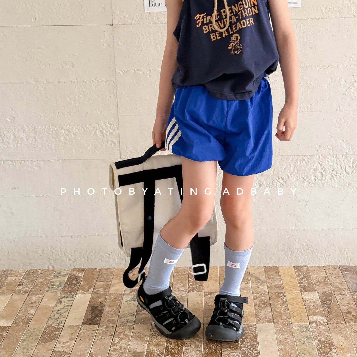 2025 Summer New Children Loose Shorts Girls Striped Shorts Cotton Breathable Boys Casual Pants Fashion Kids Clothes