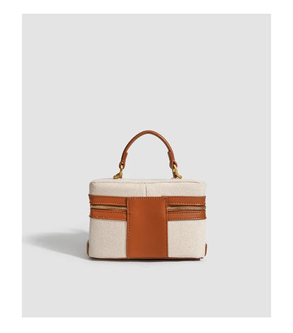 Fashion Box Women Handbags Designer Thick Canvas Shoulder Crossbody Bags Casual Spring and summer Small Purses 2024 bolso mujer