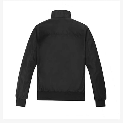 2024 Fashion Autumn Jackets Men Casual Solid Color Bomber Jacket Men New in Outwears Baseball Overcoat Clothing Men's Jacket 6XL