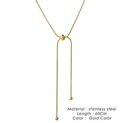 SUNIBI Fashion Stainless Steel Necklace for Woman Personality Infinity Cross Pendant Gold Color Necklaces on Neck Women Jewelry