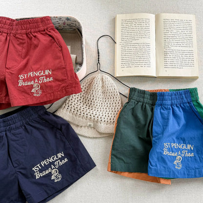 6093 Children's Pants 2025 Summer New Korean Quick-drying Shorts for Girls and Boys 1-7Year Kid's Shorts