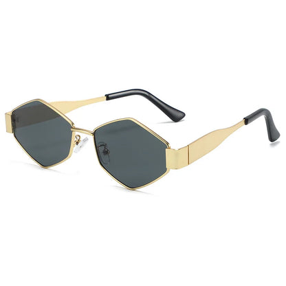 Vintage Special-Shaped Sunglasses Women Men Square Sun Glasses Female Retro Polygon Oculos De Sol ﻿for Male Eyeglass Eyewear
