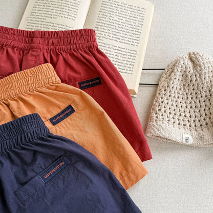 6093 Children's Pants 2025 Summer New Korean Quick-drying Shorts for Girls and Boys 1-7Year Kid's Shorts