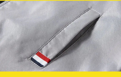 Man Leisure Jacket New Spring Autumn Solid Color And Comfortable Zipper Style Fashion Windproof Jacket