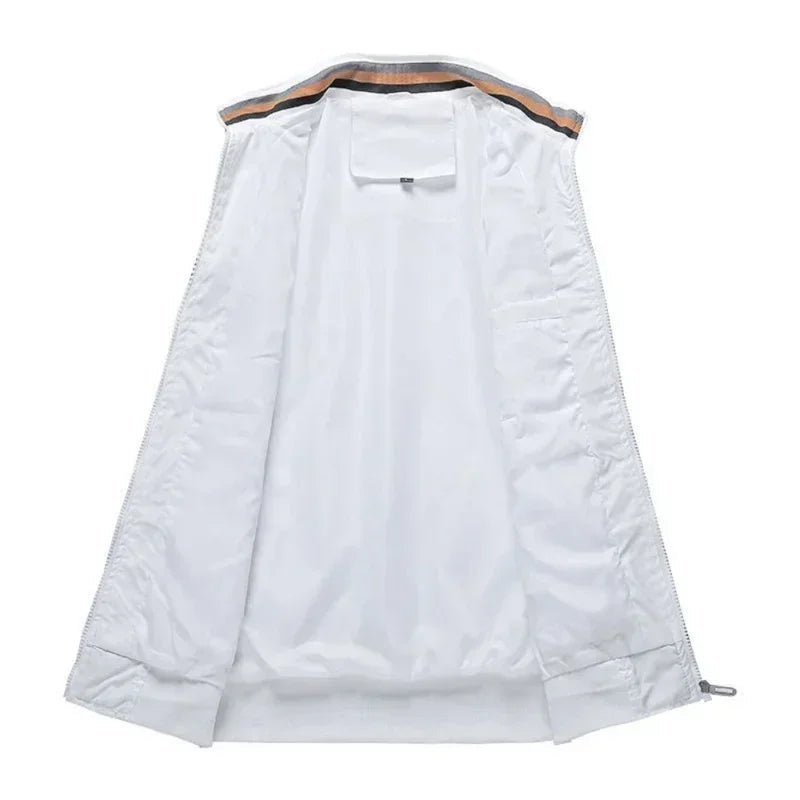 New, comfortable and high-quality casual jackets, men's autumn coats, windproof and rainproof sportswear, motorcycle jackets