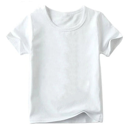 Korean Style Simple Fruit Cherry Print Cotton T Shirt For Kids Adults Trendy Street Harajuku Tees Daily Girls Summer Sweatshirts