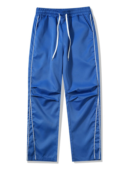 Men's High Street Workwear Outdoor Waterproof Assault Pants Sports Casual Pants Loose Straight Multi-pocket Breathable