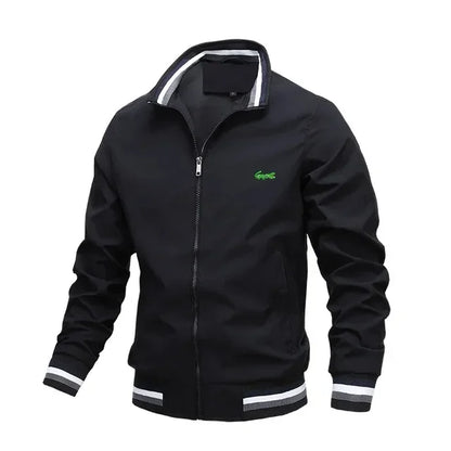 New, comfortable and high-quality casual jackets, men's autumn coats, windproof and rainproof sportswear, motorcycle jackets