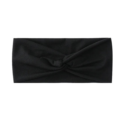 Pilates Elastic Hair Bands Yoga Headband Running Cycling Sweatband Turban Makeup Hair Hoop Makeup Headwrap Women