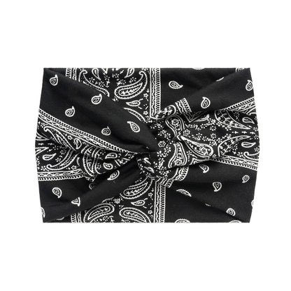 Boho Style Wide Headbands For Women Extra Large Turban Workout Headband Fashion Yoga Hair Bands Twisted Thick Hair Accessories