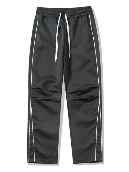 Men's High Street Workwear Outdoor Waterproof Assault Pants Sports Casual Pants Loose Straight Multi-pocket Breathable