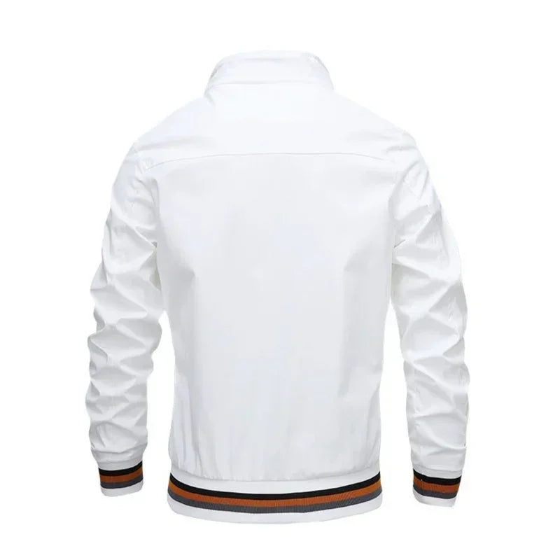 New, comfortable and high-quality casual jackets, men's autumn coats, windproof and rainproof sportswear, motorcycle jackets