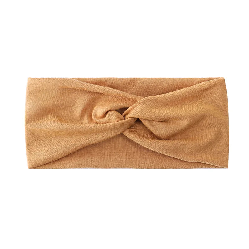 Pilates Elastic Hair Bands Yoga Headband Running Cycling Sweatband Turban Makeup Hair Hoop Makeup Headwrap Women