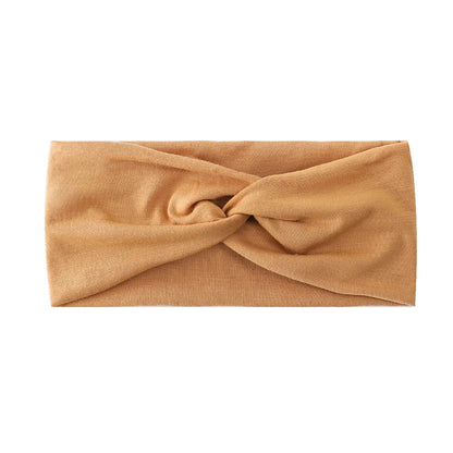 Pilates Elastic Hair Bands Yoga Headband Running Cycling Sweatband Turban Makeup Hair Hoop Makeup Headwrap Women