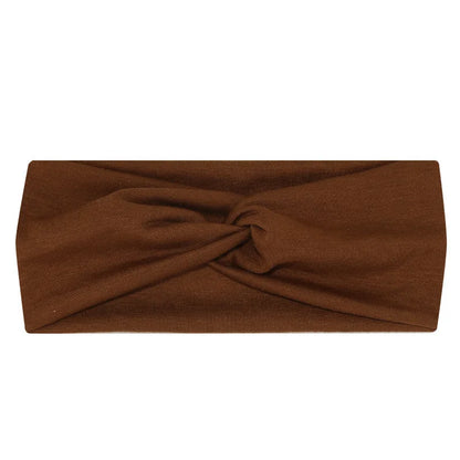 Pilates Elastic Hair Bands Yoga Headband Running Cycling Sweatband Turban Makeup Hair Hoop Makeup Headwrap Women