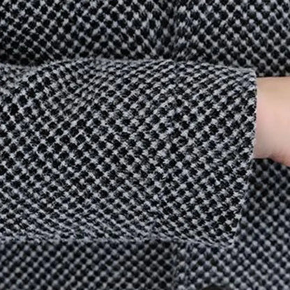 Men Jacket Solid Color Lapel Long Sleeve Men Outerwear Thickened Plush Lining Single-Breasted Casual Coat For Autumn Winter