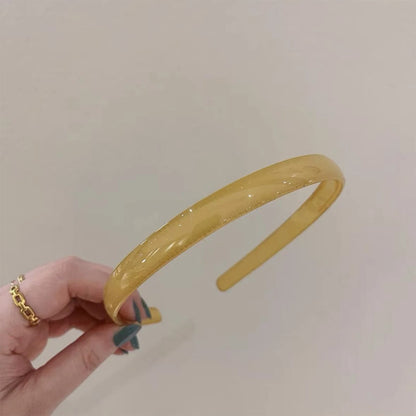 Plastic Translucent Hair Head Hoop Band Headband Women Hairband for girls Non-slip Tooth Hair Bands Headwear Hair Accessories