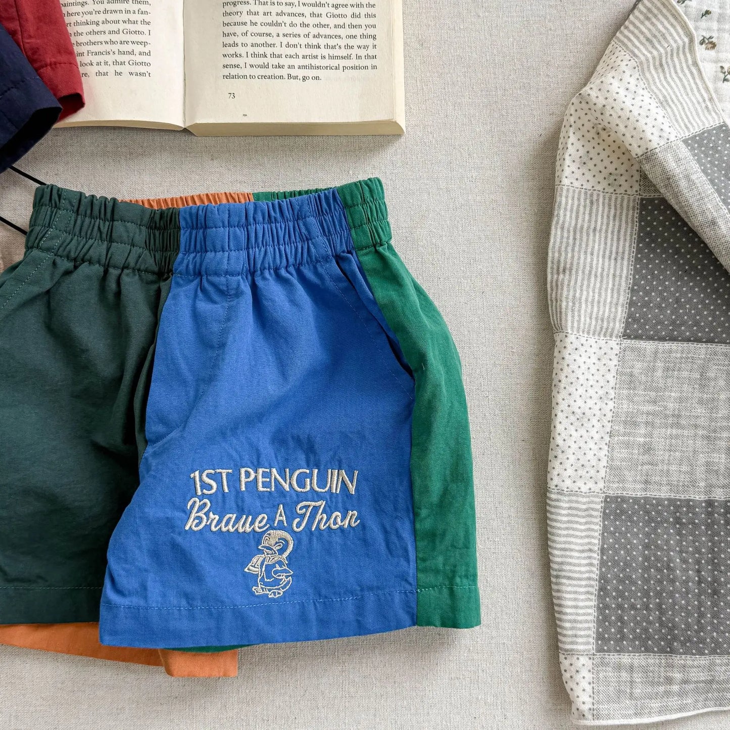 6093 Children's Pants 2025 Summer New Korean Quick-drying Shorts for Girls and Boys 1-7Year Kid's Shorts
