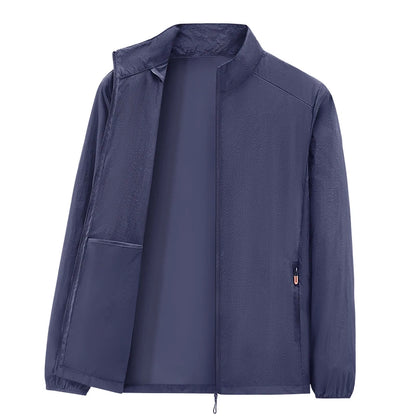 2025 sunscreen clothing men's summer jacket thin breathable fishing skin suit men's sunscreen clothing