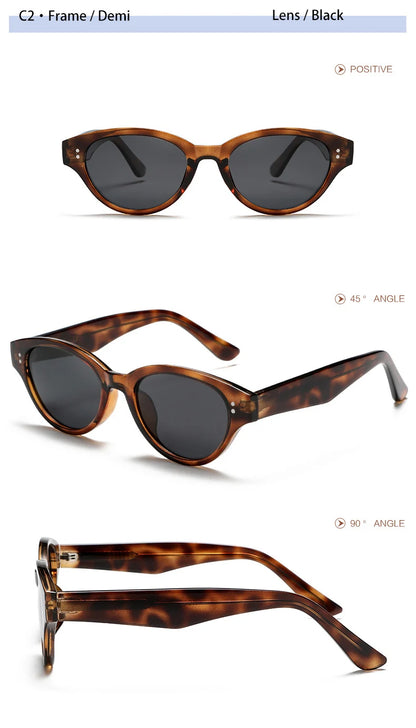O-Q CLUB Women's Sunglasses Eyepieces Sunglass Woman Men Sun Glasses in Trend Luxury Brands High Quality Zonnebril Dames Lunette