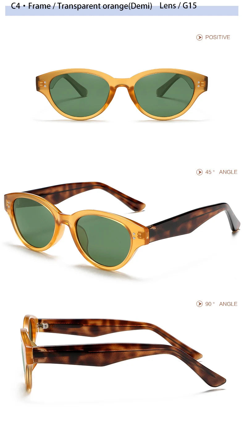 O-Q CLUB Women's Sunglasses Eyepieces Sunglass Woman Men Sun Glasses in Trend Luxury Brands High Quality Zonnebril Dames Lunette