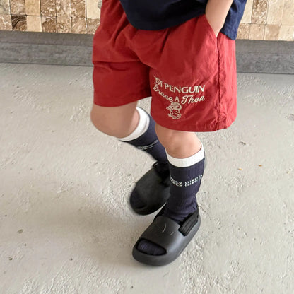 6093 Children's Pants 2025 Summer New Korean Quick-drying Shorts for Girls and Boys 1-7Year Kid's Shorts
